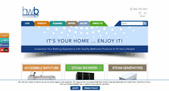 Desktop Screenshot of homewardbath.com